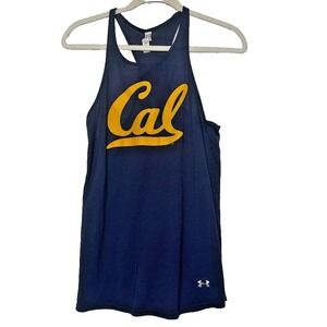 UC BERKELEY CAL BEARS UNDER ARMOUR WOMEN'S RUNNING TANK TOP SHIRT